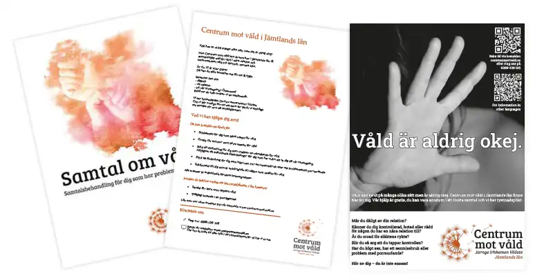 Bilder av informationsmaterial